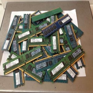 Computer Memory RAM for Scrap Gold Recovery